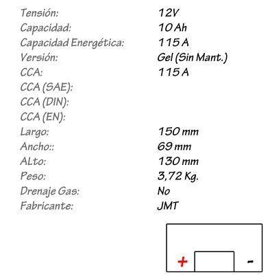 jmt yt12b-bs